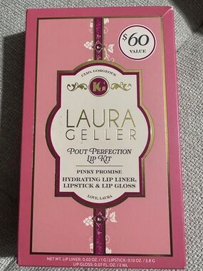 Laura Geller Pout Perfection Lip Kit in the shade "Pinky Promise" NIB